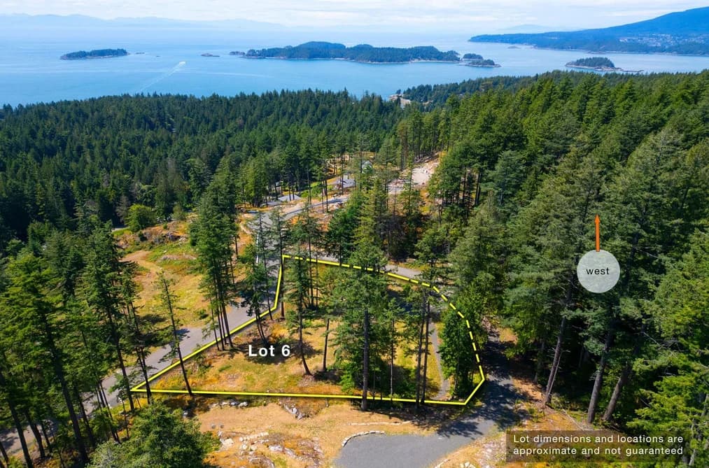 Lot 6 INNISFREE LANE, Bowen Island, BC — Land for Sale - Main Photo