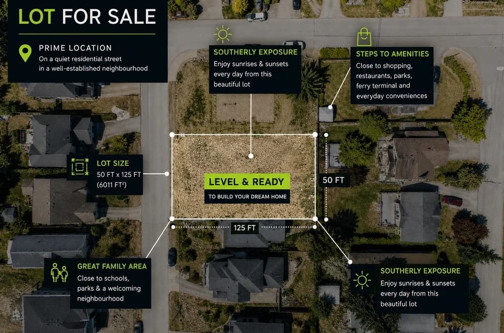LOT 6 STEINBRUNNER ROAD, Gibsons, BC — Land for Sale - Photo 2