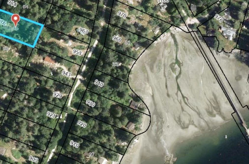 976 WEST BAY ROAD, Gambier Island, BC — Land for Sale - Main Photo