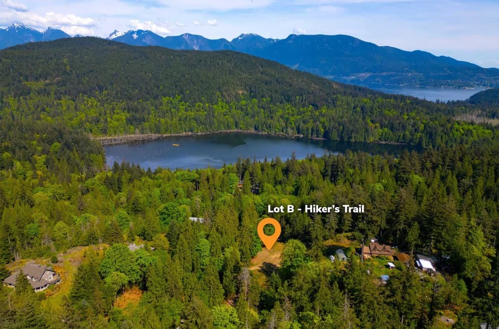 LOT B HIKER'S TRAIL, Bowen Island, BC — Land for Sale - Main Photo