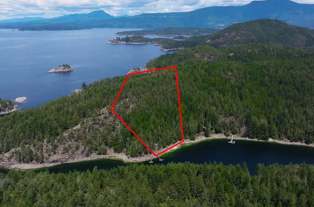 LOT C COCKBURN BAY, Nelson Island, BC — Residential for Sale - Main Photo