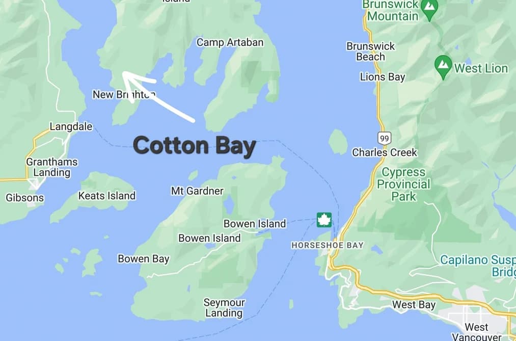 LOT G COTTON BAY ROAD, Gambier Island, BC — Land for Sale - Photo 2