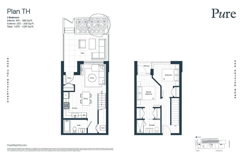 TH2 203-263 W 49TH AVENUE, Vancouver, BC — Residential for Sale - Photo 2