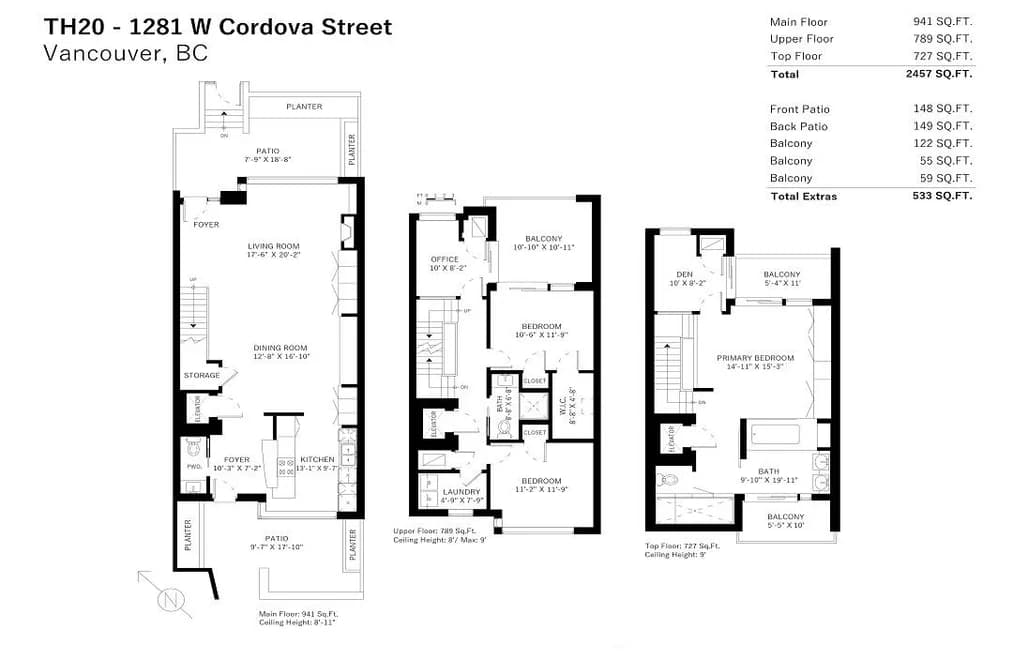 TH20 1281 W CORDOVA STREET, Vancouver, BC — Residential for Sale - Photo 2